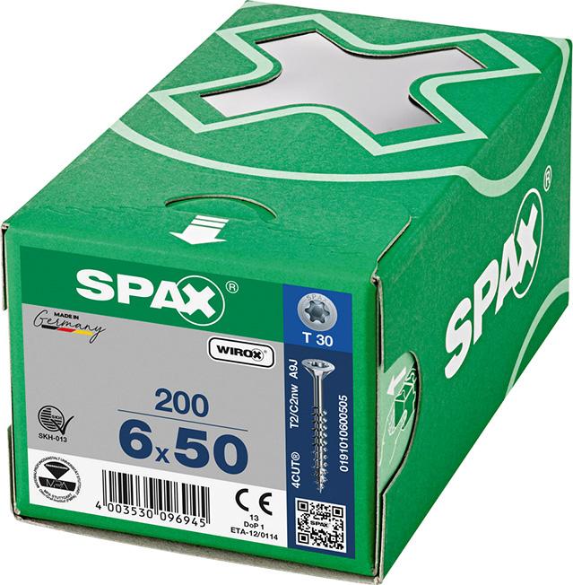 Surub SPAX Pan Head Wirox, cap inecat si locas cruce, 3.0 x 16/14 mm - sefira.ro