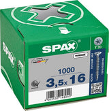 Surub SPAX Pan Head Wirox, cap inecat si locas cruce, 3.0 x 16/14 mm - sefira.ro