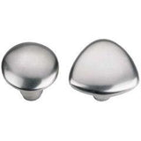 Pereche de butoane ciuperca, pentru clanta usii, 8mm, aluminiu, F2 - sefira.ro