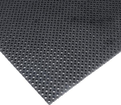 Honeycomb mat (mini honeycomb) SBR/NR, black, open ceiling, 13mm, 150x100cm