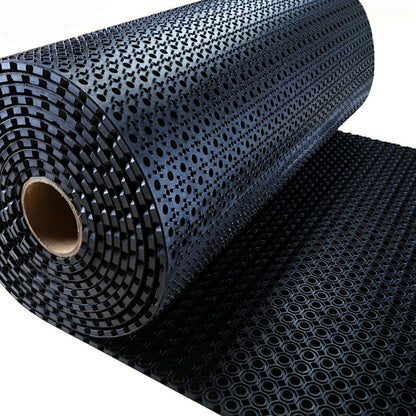 Honeycomb mat (mini honeycomb) SBR/NR, black, open ceiling, 13mm, 150x100cm