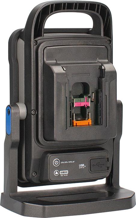 Akku-LED Strahler 20 W, Acculine Multi A1 2600Lm BOSCH,MAKITA,HIKOKI,WÜRTHPANASONIC - sefira.ro