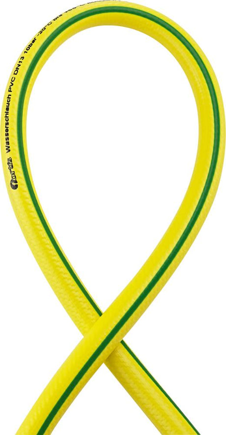 Wasserschlauch PVC, gelb/grün, 12,5x2,3mm, 25m FORTIS - sefira.ro