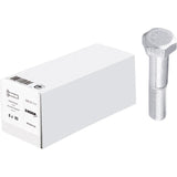 Surub cap hexagonal partial filetat, M6x30 mm, zincat, DIN 931-8.8, E-NORM - sefira.ro