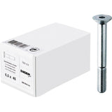 Surub hexagonal cu cap inecat, DIN7991-8.8, M4x12 mm, E-NORM - sefira.ro