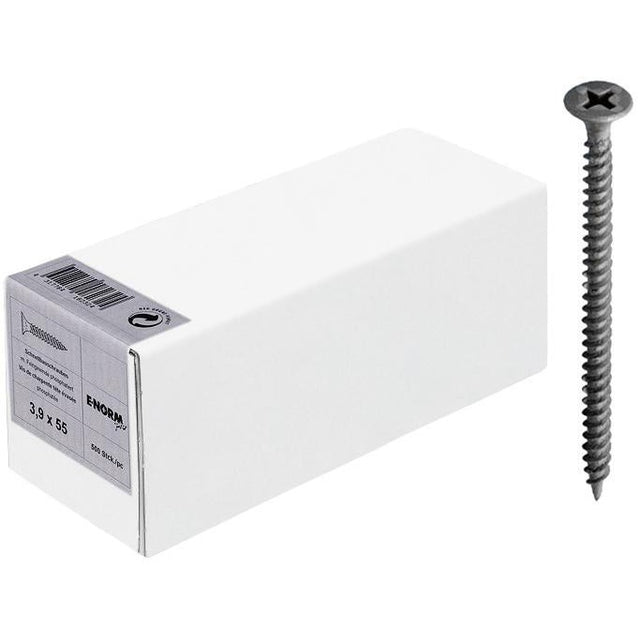 Surub pentru gips-carton TMN, 3.9x 25 mm,E-NORM - sefira.ro