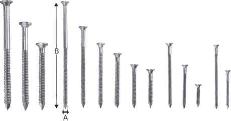 Cuie pieptene inox zincat CNA4.0x35 - sefira.ro