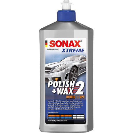 Pasta polish si ceara Hybrid Sonax Polish&Wax 2 XTREME, 500 ml, SONAX - sefira.ro