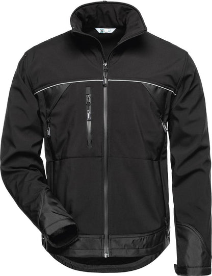 Jacheta softshell Gamma, marimea S, bleumarin/negru, ELYSEE