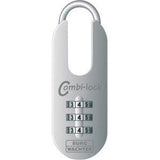 Lacat cu cifru CombiLock 71, 25 mm, 3 tamburi cu cifre, BURG WACHTER - sefira.ro
