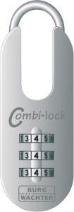 CombiLock 71 combination lock, 25 mm, 3 numbered cylinders, BURG WACHTER