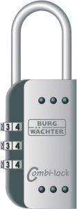 CombiLock 72 combination lock, 25 mm, 3 numbered cylinders, BURG WACHTER