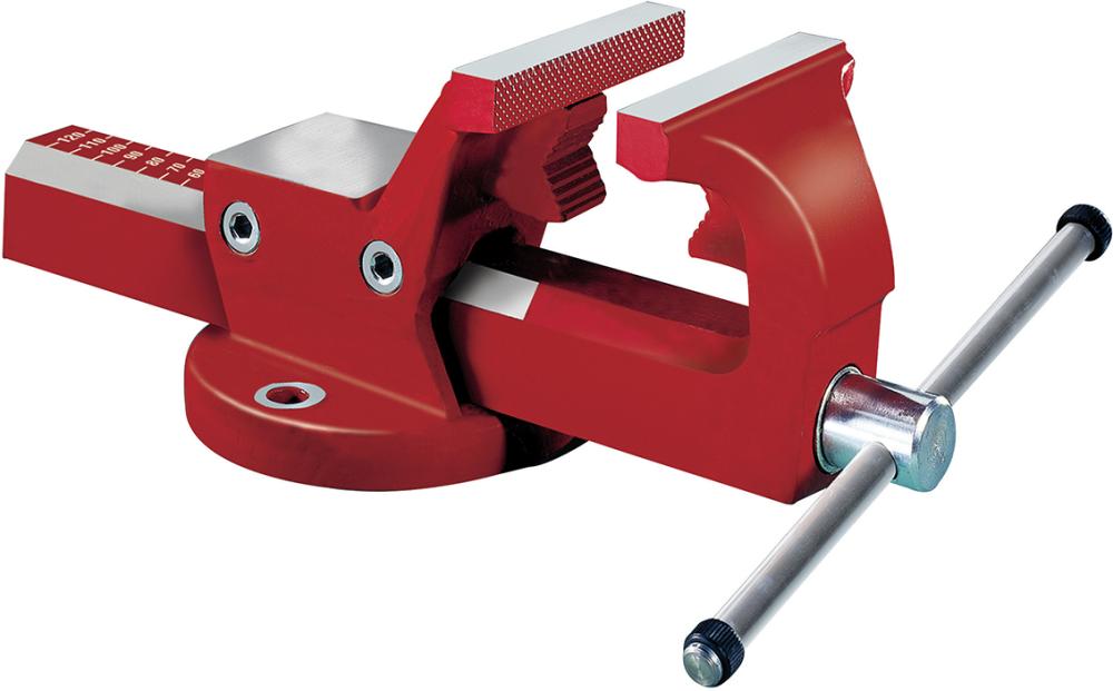 Bench vise, width 120mm, with pipe jaws, opening 200 mm, FORTIS