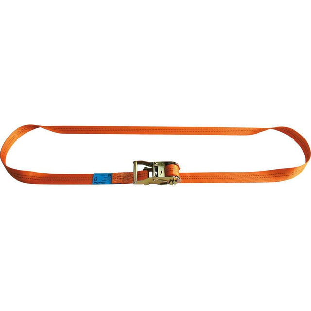 Chinga de ancorare cu clichet, dintr-o bucata, 2.0 t, 35 mm x 6 m, 2000 daN, portocalie, SPANSET - sefira.ro