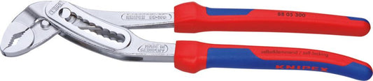 Plumber's pliers, Aligator® with two-component handle, 250mm, for 2 inch pipes, KNIPEX