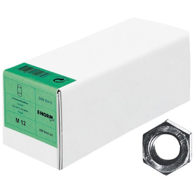 Piulita hexagonala Inox, DIN 934, A2, M3 ,2,4/2,4* , E-NORM - sefira.ro