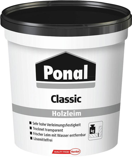Adeziv pentru lemn Ponal Classic, 120g, HENKEL - sefira.ro