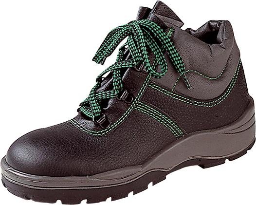 Safety boots with toe cap for construction, S3 SRA, size 39, black-gray color