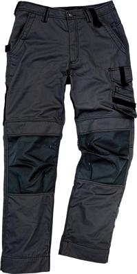 Pantaloni de lucru Champ, marime 48, alb/gri, EXCES - sefira.ro
