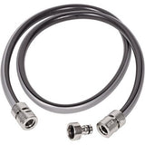 Set de conectare GEKA® plus pentru carucior de furtun, 1/2", 1.5m, GEKA - sefira.ro