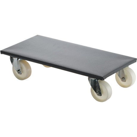 Carucior multifunctional cu roti de plastic Ø 100 mm, 600 x 350 mm, capacitate de incarcare 500 kg, BS ROLLEN - sefira.ro