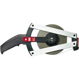 Ruleta cu cadru STANDARD Nr.520, banda fibra de sticla, 30m, latime 13mm, BMI - sefira.ro