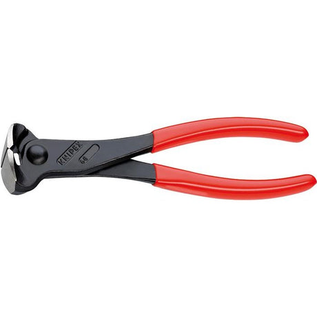 Cleste cu tais frontal, 160 mm, cap polisat, 68 01 160 EAN, KNIPEX - sefira.ro