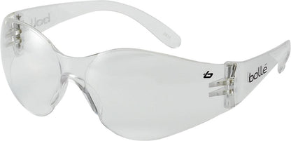 Bandido safety glasses, transparent, anti-scratch and anti-fog, BOLLE