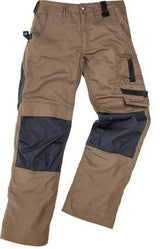 Pantaloni de lucru Champ, marime 48, alb/gri, EXCES - sefira.ro