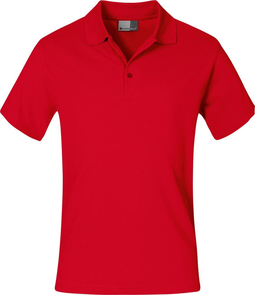 Tricou polo 4001, marime M, alb, PROMODORO