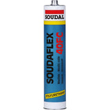 Adeziv poliuretanic pentru fatade, Soudaflex 40 FC, 310ml, alb, 102642, SOUDAL - sefira.ro