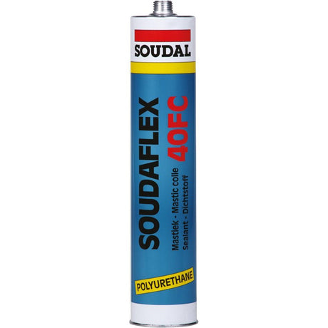 Adeziv poliuretanic pentru fatade, Soudaflex 40 FC, 310ml, alb, 102642, SOUDAL - sefira.ro