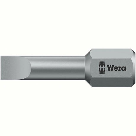 Bit dur 1/4", 4,5x0,6x25mm, pentru suruburi drepte, DIN3126, 05056210001, WERA - sefira.ro
