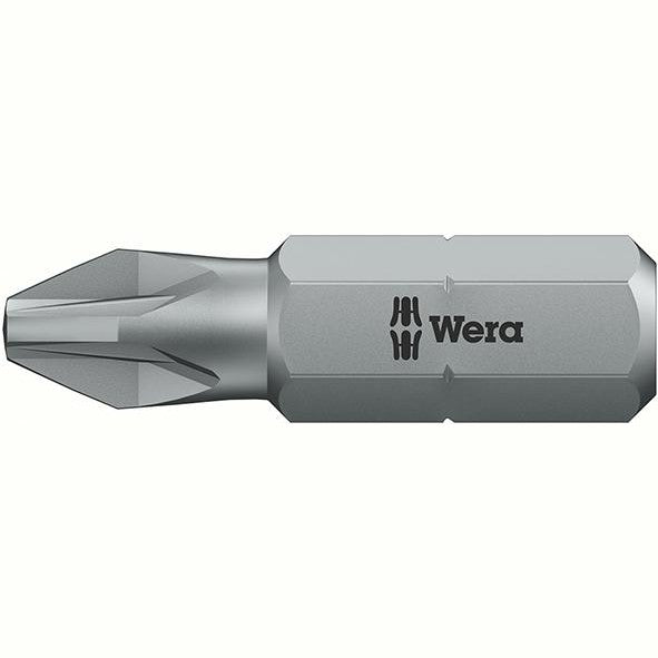 Bit dur 1/4" cruce, PZ 0 x 25 mm, DIN3126, 05056805001, WERA - sefira.ro