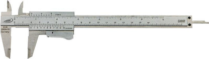 Pocket ruler, parallax-free reading, 150x40mm, HELIOS PREISSER