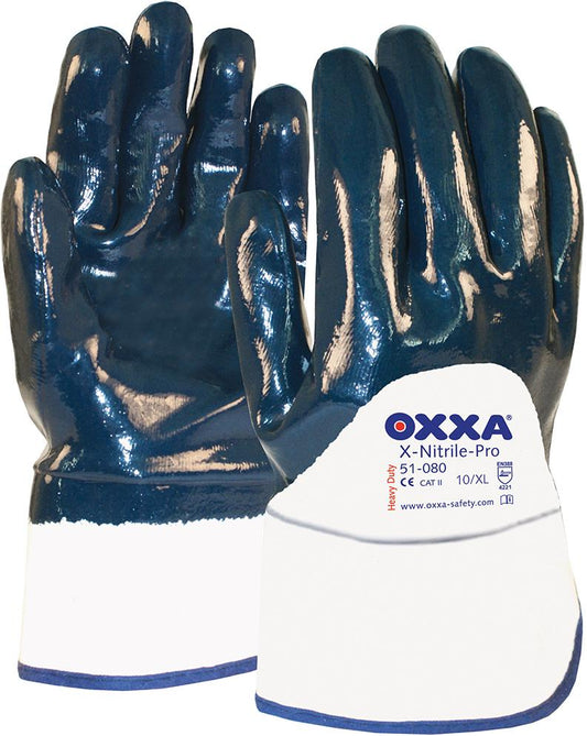 X-Nitrile-Pro protective gloves, size 9, partially coated, OXXA