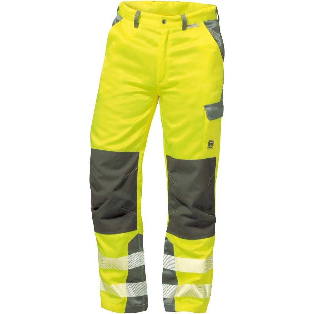 Pantaloni de avertizare Paris, Gr. 54, galben/gri - sefira.ro