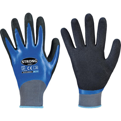 Manusi de protectie Laredo, nitril, marimea 9, STRONGHAND - sefira.ro
