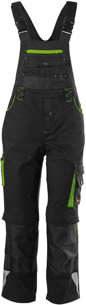 FORTIS Kids 24 jumpsuit, black/lime green, size 98-104