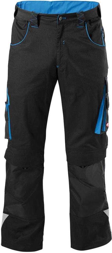 FORTIS H 24 trousers, black/turquoise, size 46