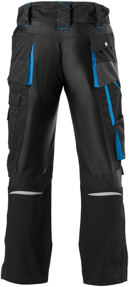 FORTIS H 24 trousers, black/turquoise, size 46