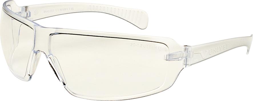 Safety glasses 553 Zeronoise, anti-scratch, anti-fog, transparent, UNIVET