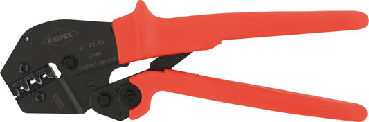 Crimping pliers, plastic handle, 250mm, 0.5-6mm², KNIPEX