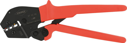 Crimping pliers, plastic handle, 250mm, 0.5-6mm², KNIPEX