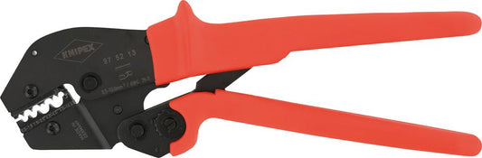 Crimping pliers, plastic handle, 250mm, 0.5-10mm², KNIPEX