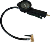 Pistol de umflat roti Airstar, cu manometru, calibrat, 0-12 bar, furtun cu mufa de conectare cu parghie, EWO - sefira.ro