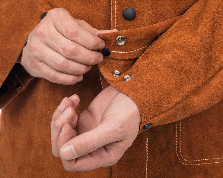 Jacheta de sudura piele Proban Gr. L Weldas - sefira.ro