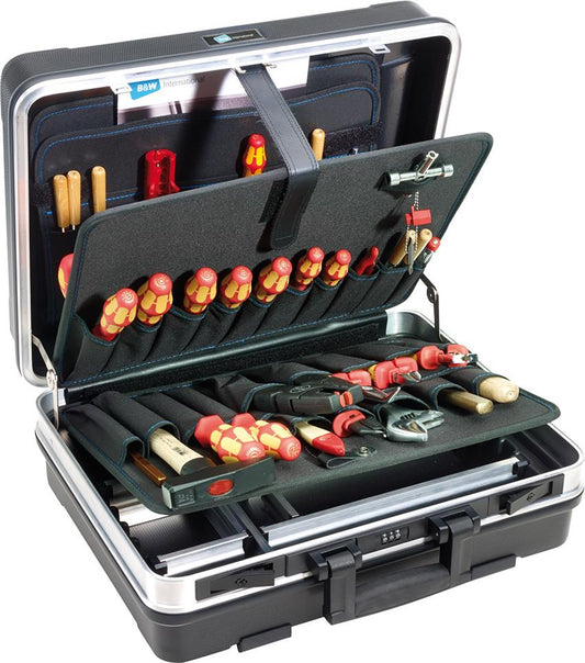 Basic tool case, 460x355x180mm, 29L, B&amp;W