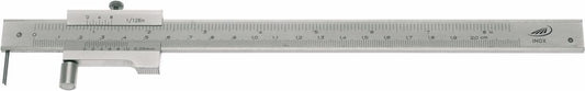 Roller marking ruler, 200mm, 0.05mm reading, HELIOS PREISSER