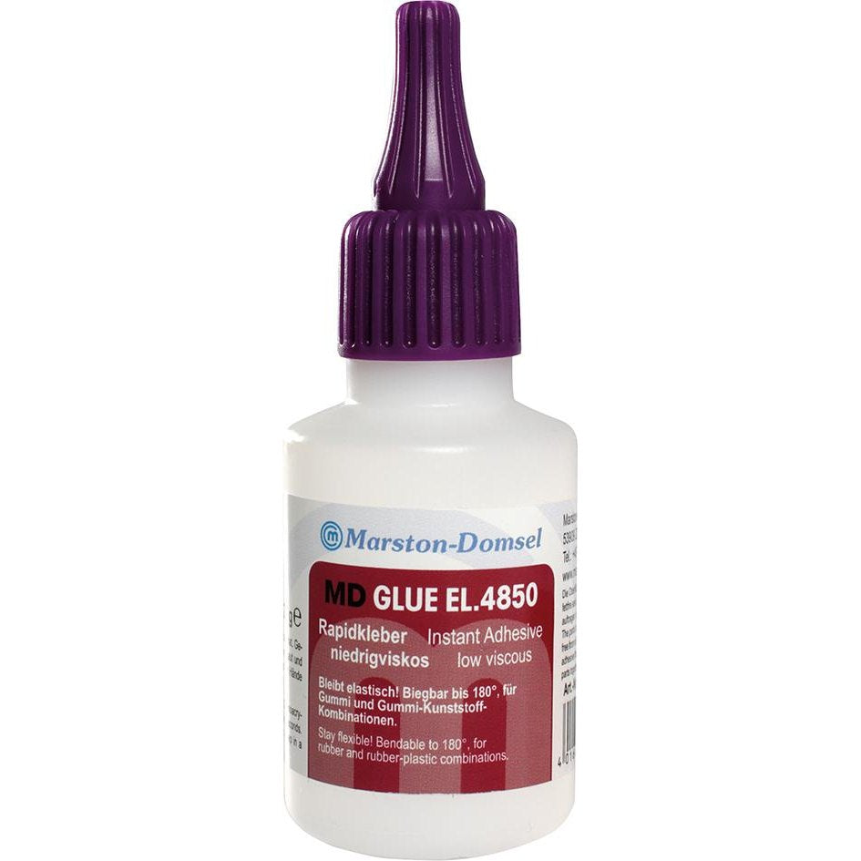 Adeziv Super Glue EL.4850, flacon 0.02 kg, transparent, MARSTON-DOMSEL - sefira.ro